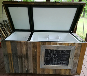 Rustic Cooler